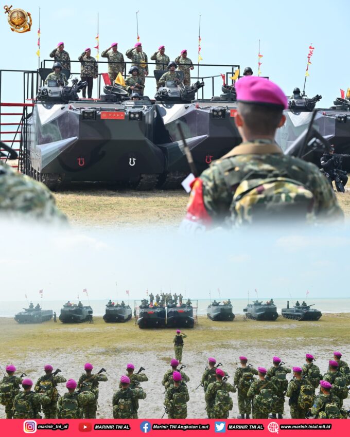 LIMA TOKOH NASIONAL RESMI MENJADI WARGA KEHORMATAN, KOMITMEN PENGUATAN KORPS MARINIR SEMAKIN SOLID