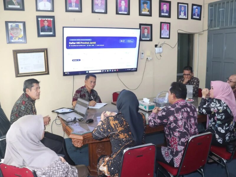 Menuju 1.000 Hak Cipta, Kanwil Kemenkum Jambi dan BRIDA Inventarisasi Potensi Karya Daerah – Detiktoday.com