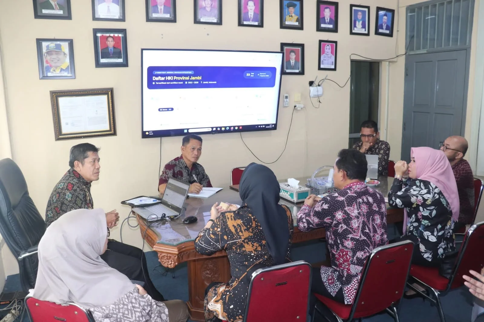 Menuju 1.000 Hak Cipta, Kanwil Kemenkum Jambi dan BRIDA Inventarisasi Potensi Karya Daerah – Detiktoday.com