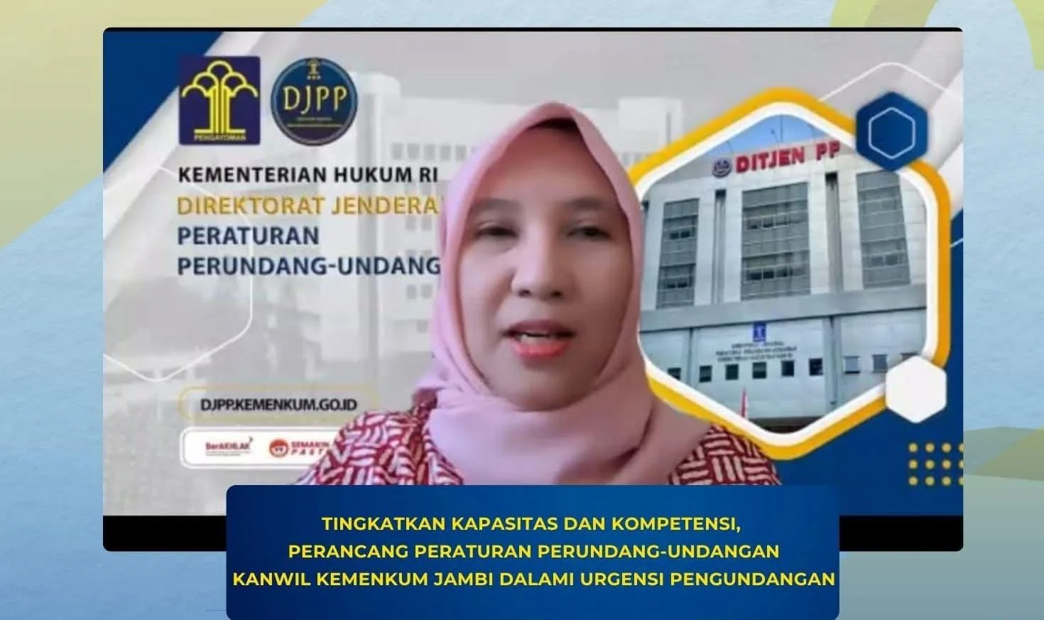 Tingkatkan Kompetensi Perancang, Kanwil Kemenkum Jambi Dalami Urgensi Pengundangan Peraturan Perundang-undangan – Detiktoday.com
