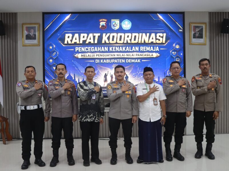 Kapolres Demak Satukan Langkah Cegah Tawuran Pelajar