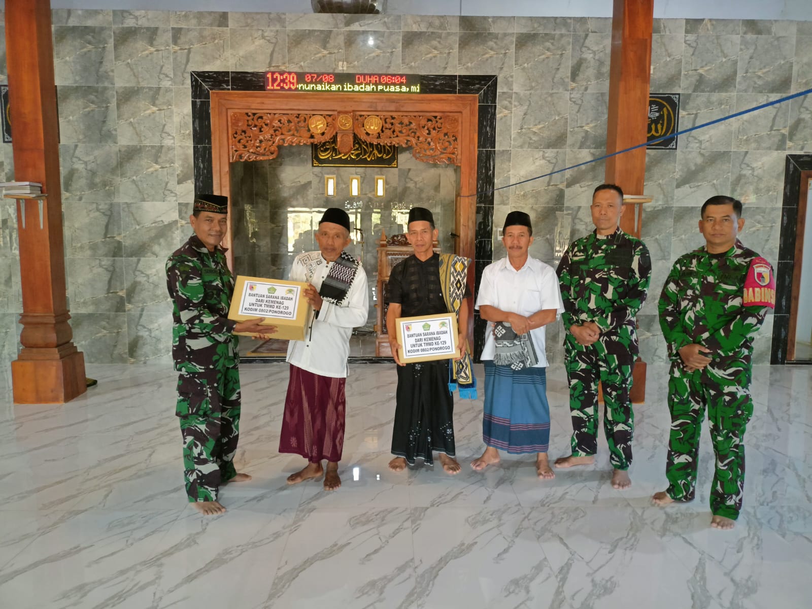 Penyuluhan Keagamaan Sasaran Non Fisik TMMD 129 Bulu Lor