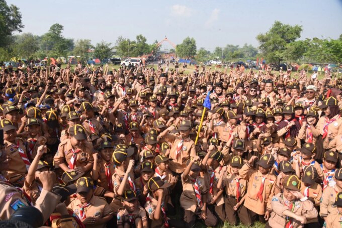 Ribuan Pramuka Siaga di Sidoarjo Berburu “Harta Karun Jenggala” – Detiktoday.com