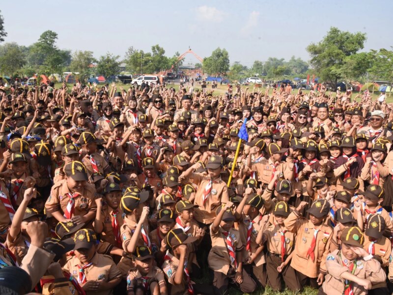 Ribuan Pramuka Siaga di Sidoarjo Berburu “Harta Karun Jenggala” – Detiktoday.com