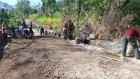 Satgas TMMD Bersama Warga, Terus Pacu Pembangunan Fisik
