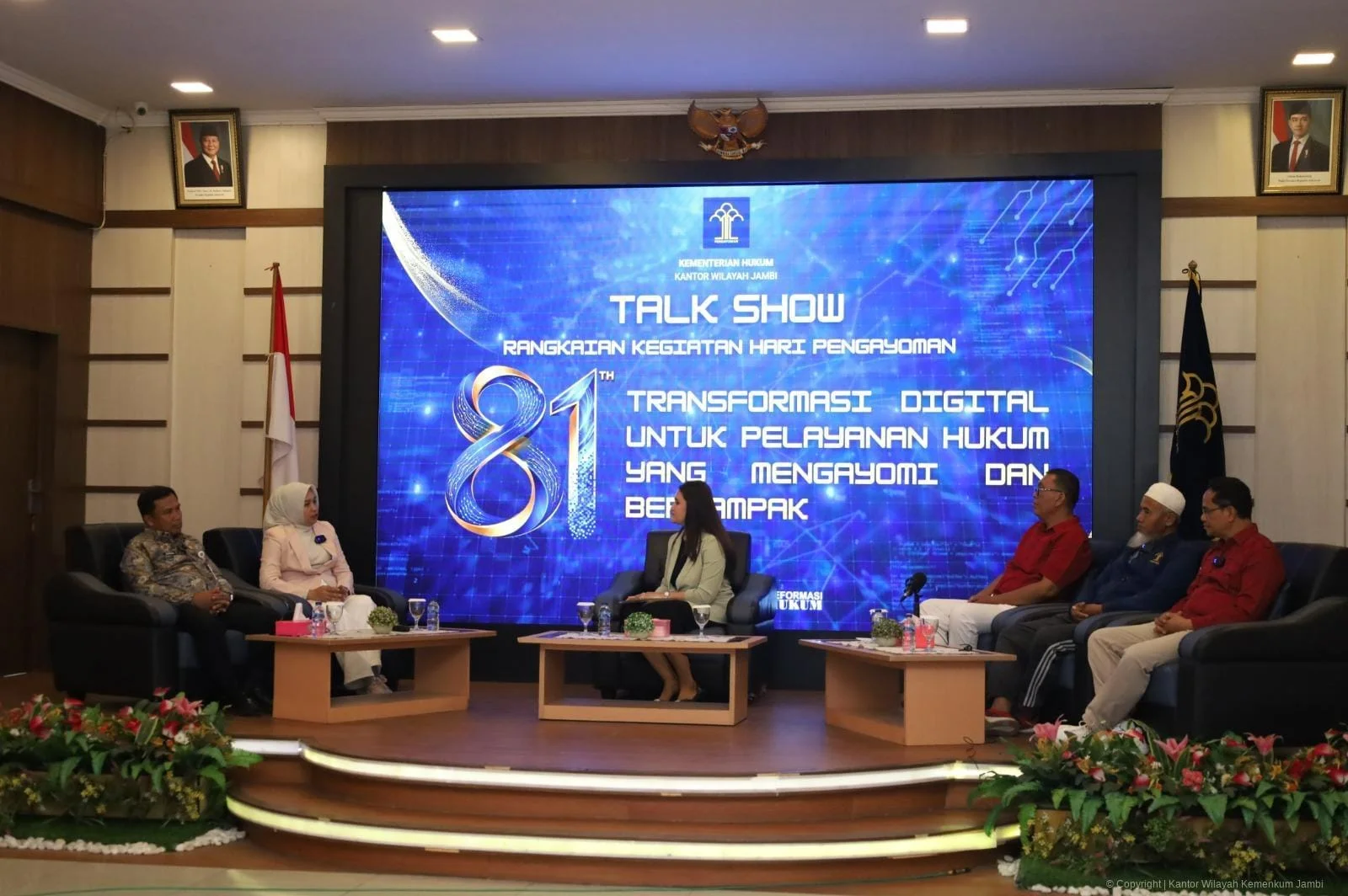 Hari Pengayoman ke-81, Kanwil Kemenkum Jambi Dorong Transformasi Digital untuk Pelayanan Hukum yang Berdampak – Detiktoday.com