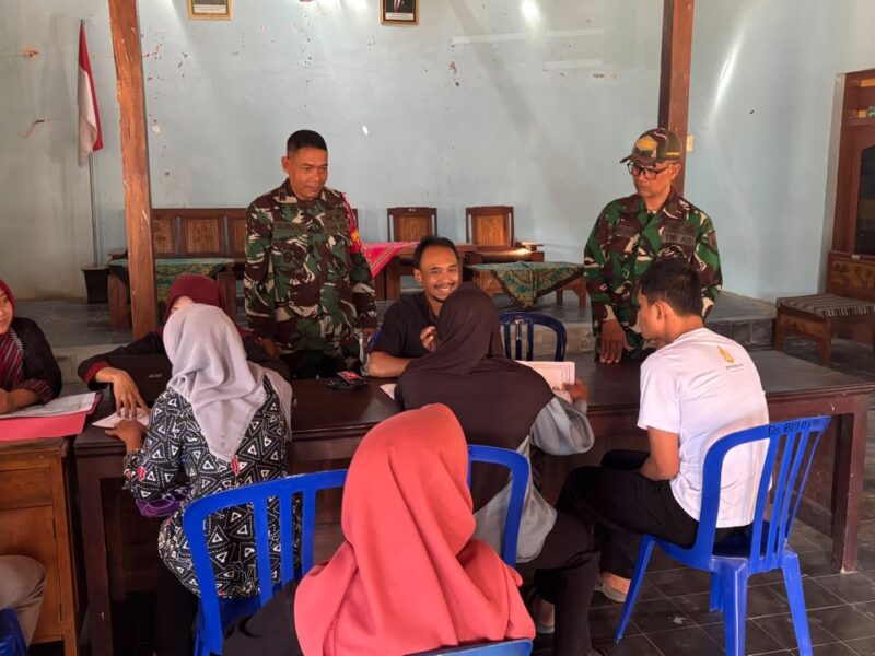 TMMD 129 Bulu Lor Gelar Pelayanan Administrasi Kependudukan