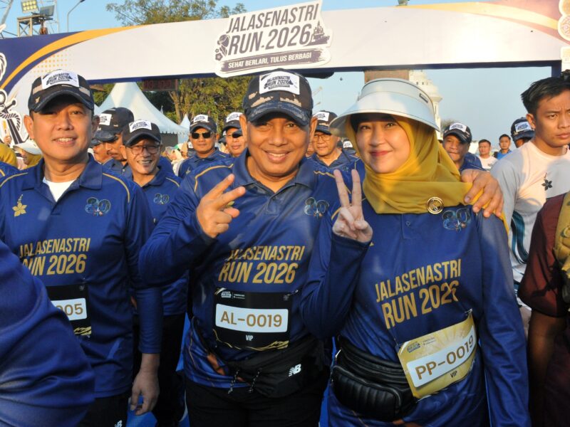 PANGKORMAR DAN KETUA GABUNGAN JALASENASTRI KORMAR SEMARAKKAN JALASENASTRI RUN 2026