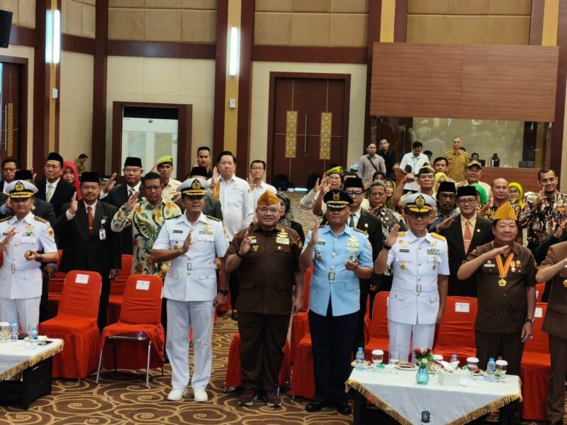 Danlanal Bintan Hadiri Peringatan Hari Veteran Nasional Tahun 2026 Tingkat Provinsi Kepulauan Riau