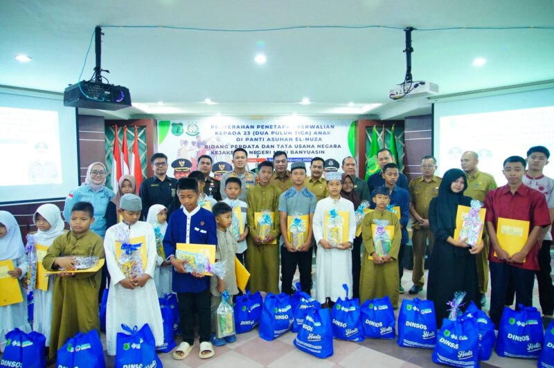 Sinergi Kejari, Pengadilan dan Pemkab Muba, Puluhan Anak Panti El-Nuza Dapat Kepastian Perwalian – Detiktoday.com