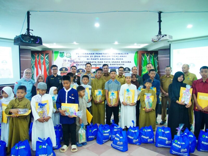 Sinergi Kejari, Pengadilan dan Pemkab Muba, Puluhan Anak Panti El-Nuza Dapat Kepastian Perwalian – Detiktoday.com