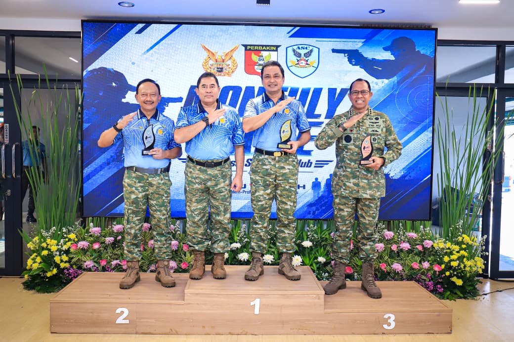 Angkasa Shooting Club Asah Kemampuan Menembak dan Perkuat Soliditas Anggota