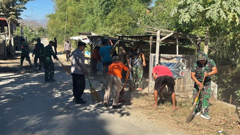 Karya Bakti TMMD 129 Libatkan TNI, Polri dan Masyarakat Bulu Lor