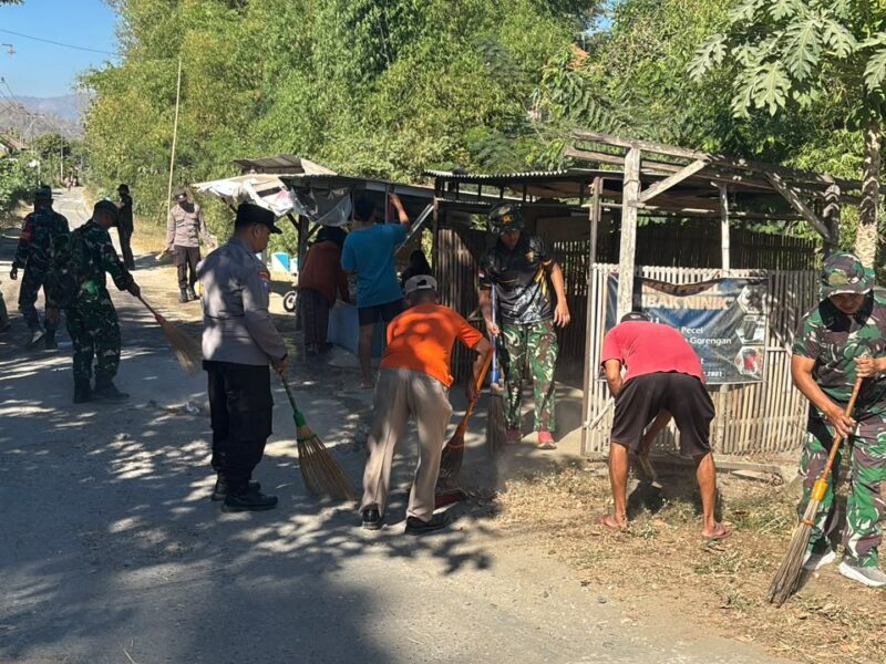 Karya Bakti TMMD 129 Libatkan TNI, Polri dan Masyarakat Bulu Lor