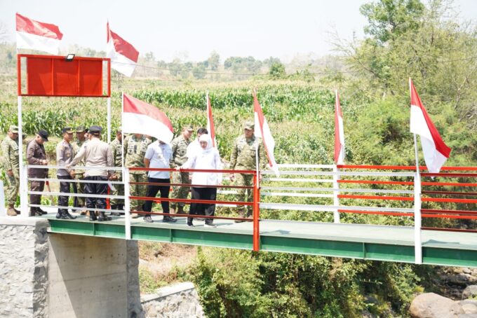 Sebanyak 67 Jembatan Garuda dan 10 Titik Air Bersih, Terbangun di Wilayah Korem 081/DSJ