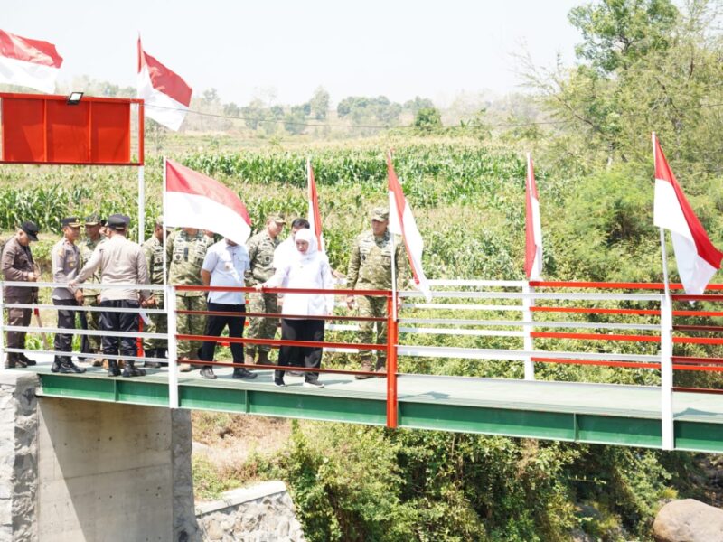 Sebanyak 67 Jembatan Garuda dan 10 Titik Air Bersih, Terbangun di Wilayah Korem 081/DSJ