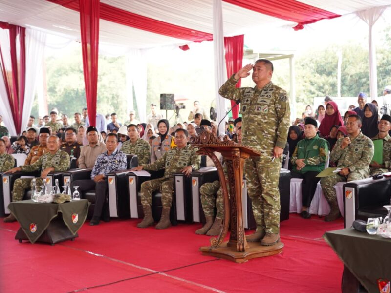 Laporkan Capaian TNI AD kepada Presiden, Kasad: 2.500 Jembatan dan 3.000 Titik Air Tuntas