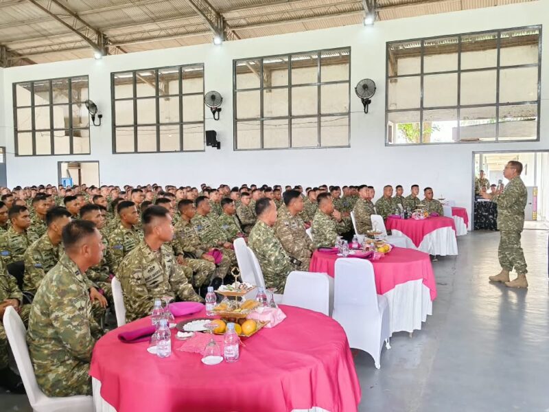 SAFARI INTELIJEN DAN LOGISTIK ASINTEL-ASLOG PANGKORMAR PERKUAT KESIAPSIAGAAN PRAJURIT YONIF 8 MARINIR