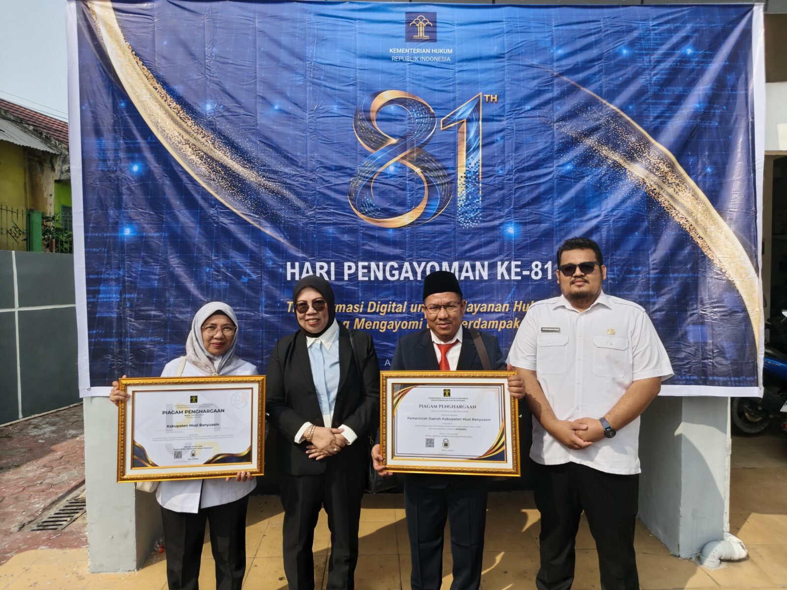 Muba Sabet Dua Penghargaan Terbaik 3 JDIH dan Indeks Reformasi Hukum Sumsel – Detiktoday.com