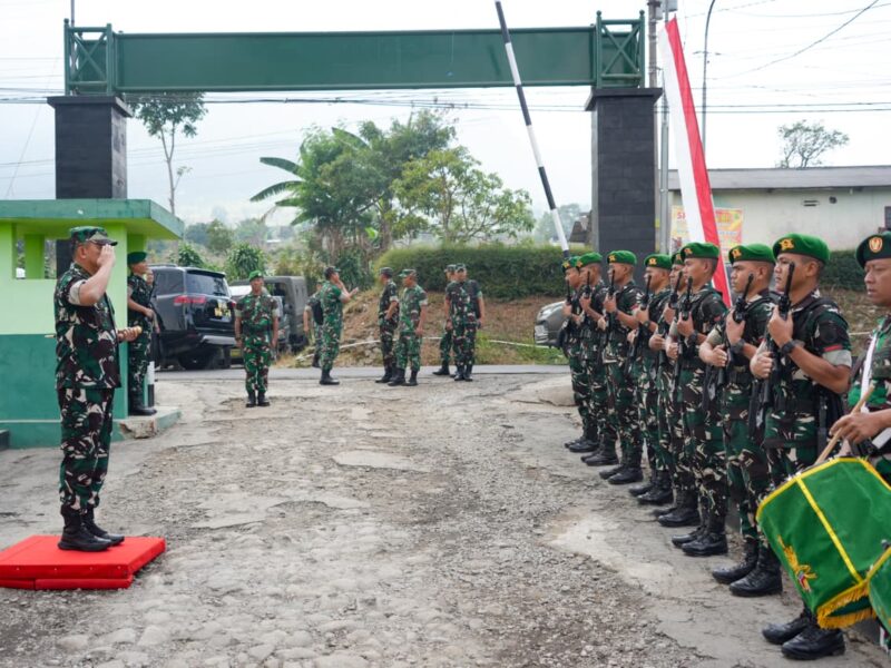 Pangdam IV/Diponegoro Pastikan Yonif TP 455/Satria Pandanaran Siap Hadapi Tugas