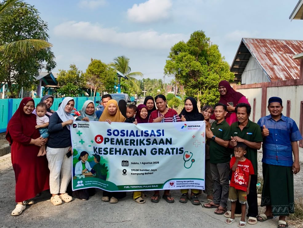 Pertamina Patra Niaga Regional Sumbagsel Hadirkan Edukasi dan Pemeriksaan Kesehatan Gratis bagi Warga Kampung Bahari – Detiktoday.com