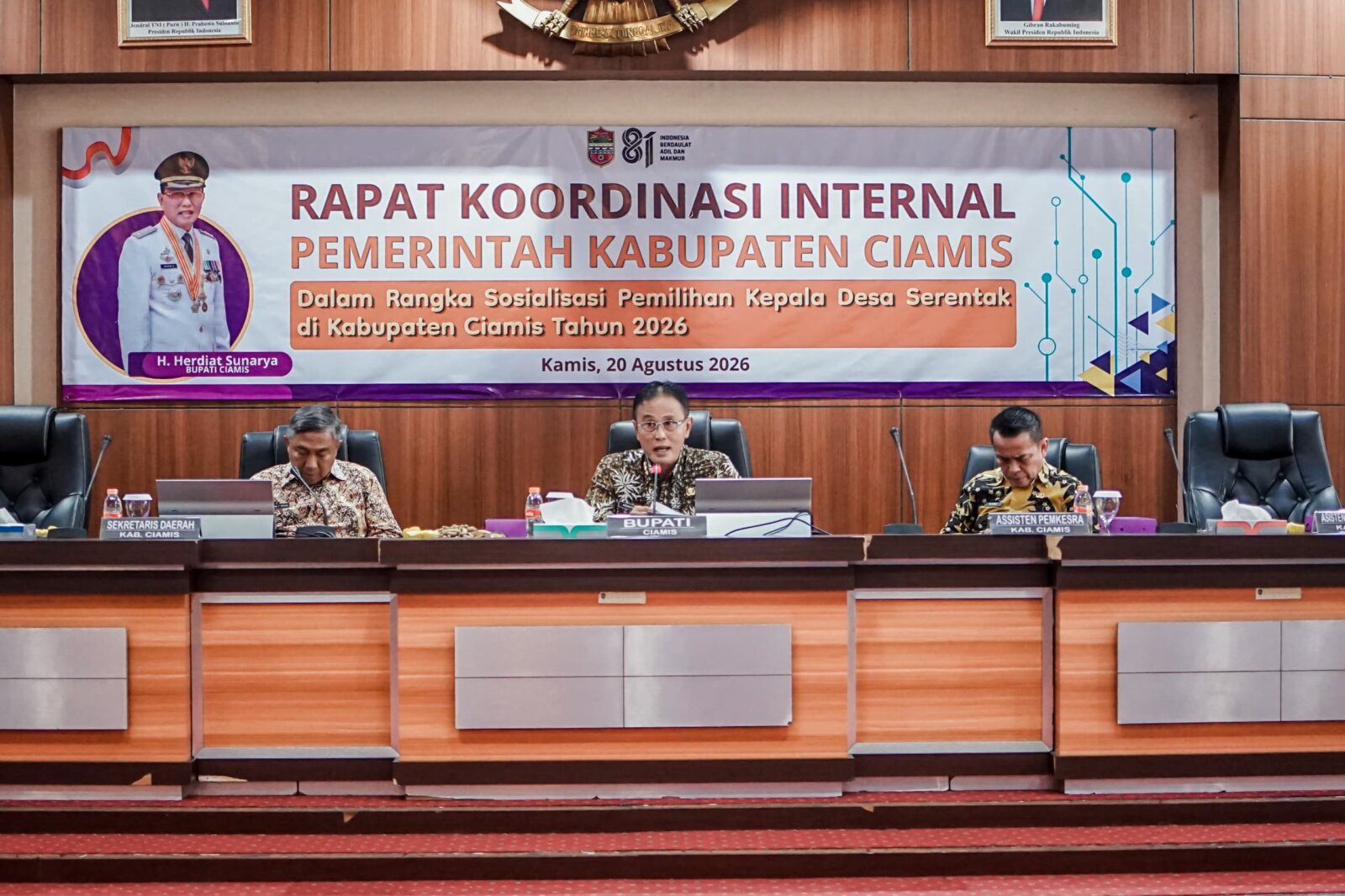 Menjelang Pilkades Serentak 2026, Ini yang Ditekankan Bupati Ciamis – Detiktoday.com