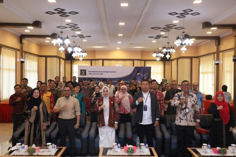 Kanwil Kemenkum Jambi Perkuat Kepatuhan Notaris melalui Sosialisasi Prinsip Mengenali Pengguna Jasa – Detiktoday.com