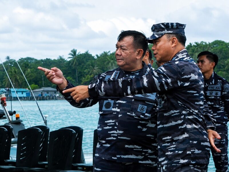 Pushidrosal Perkuat Sinergi Hidro-Oseanografi dan Pertahanan Maritim di Wilayah Perbatasan Nasional
