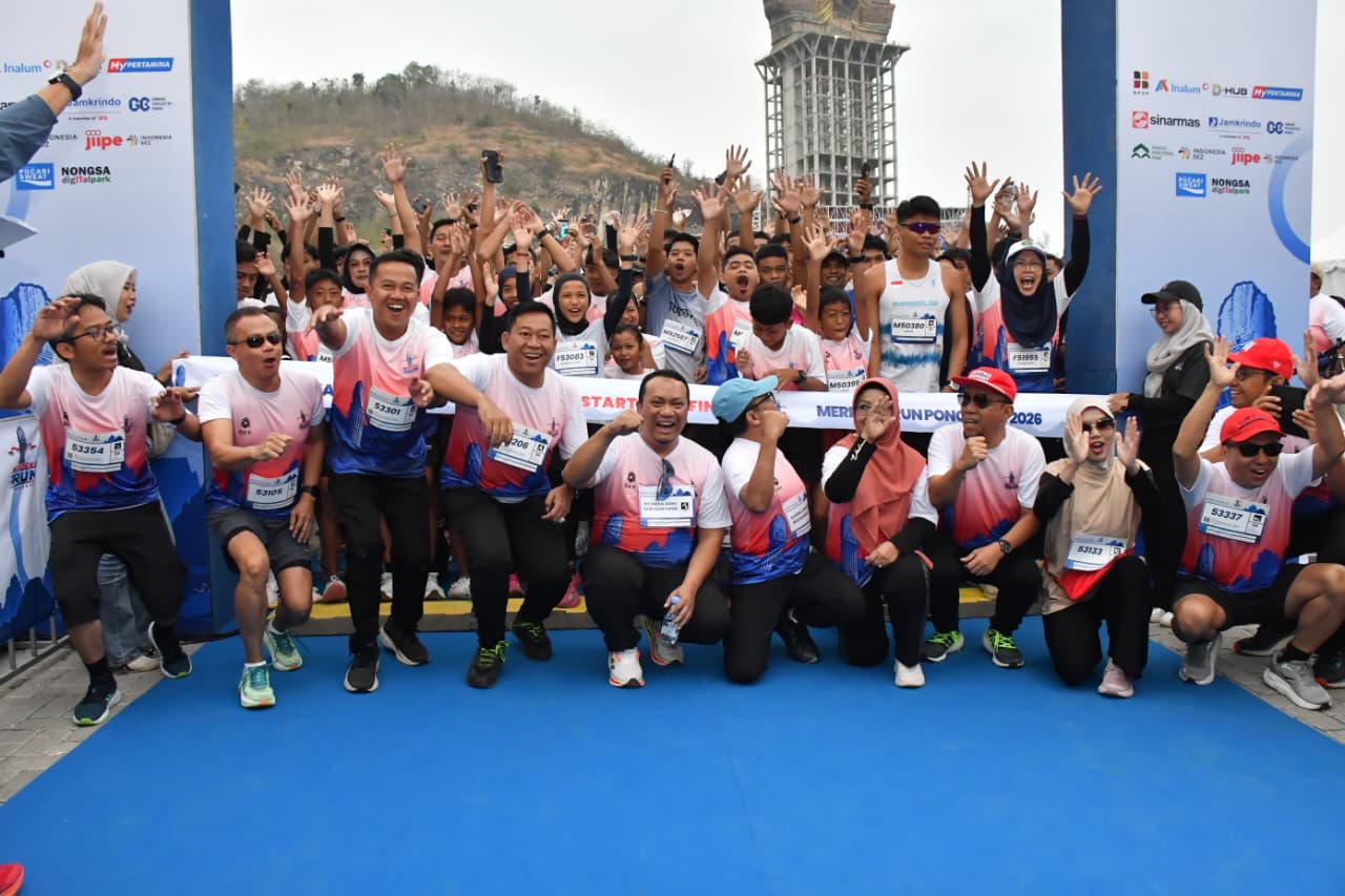 Dandim Ponorogo Ikuti Merdeka Run 2026 HUT Ke-81 Kemerdekaan RI