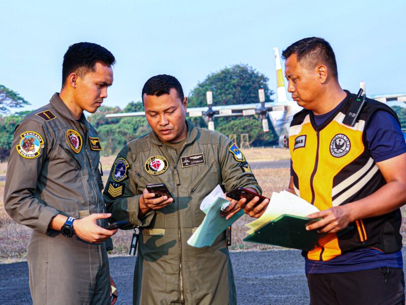 Lanud Halim Perdanakusuma Dukung Mobilisasi Prajurit Yonif TP 839/SA untuk Penanganan Karhutla