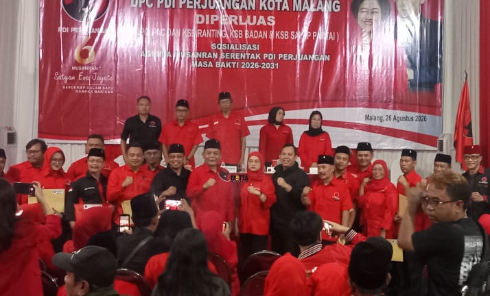 Konsolidasi Struktur Dikebut, PDIP Kota Malang Pasang Target Besar Pemilu 2029 – Detiktoday.com