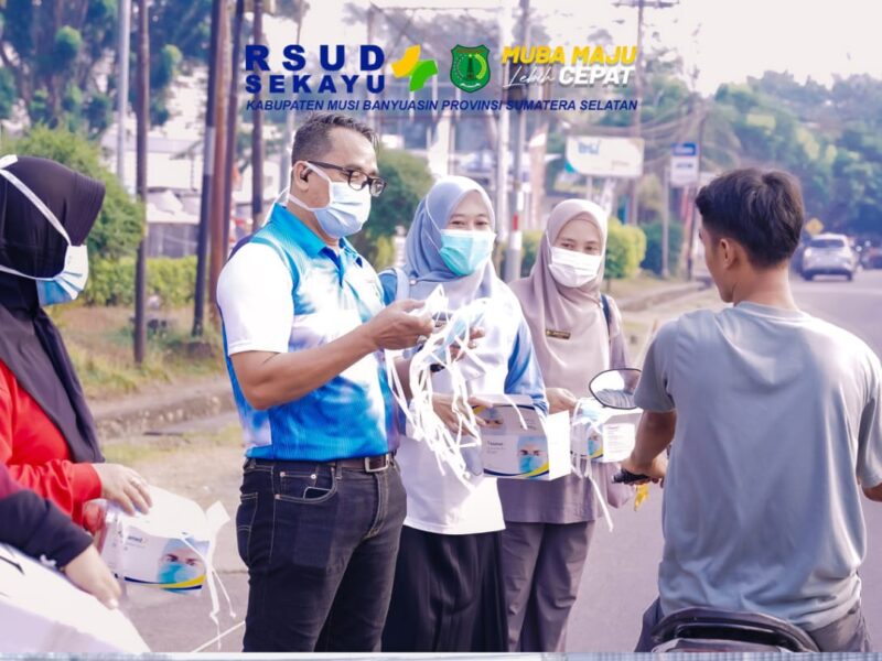 RSUD Sekayu Bagikan Masker Gratis untuk Lindungi Warga dari Polusi Asap – Detiktoday.com