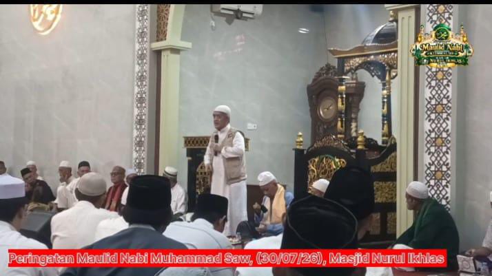 Raih Berkah dengan Meneladani Rasulullah, Masjid Nurul Ikhlas Gelar Maulid Nabi – Detiktoday.com