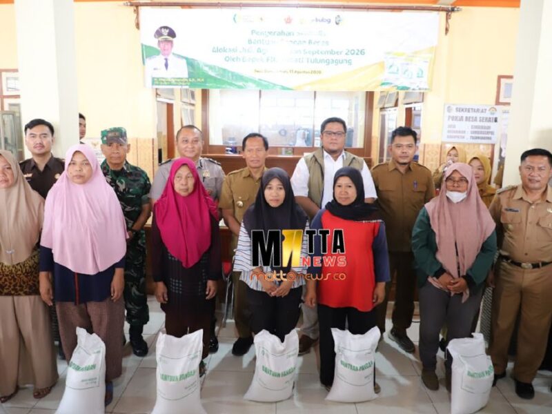 Bantuan Pangan Beras Tiga Bulan Disalurkan di Tulungagung, Pemkab dan Bulog Perkuat Sinergi – Detiktoday.com