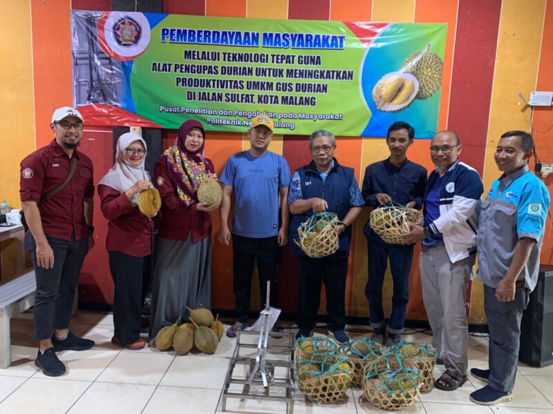 Dosen Polinema Hasilkan Teknologi Pbelah Durian, Tepat Guna Dukung UMKM – Detiktoday.com