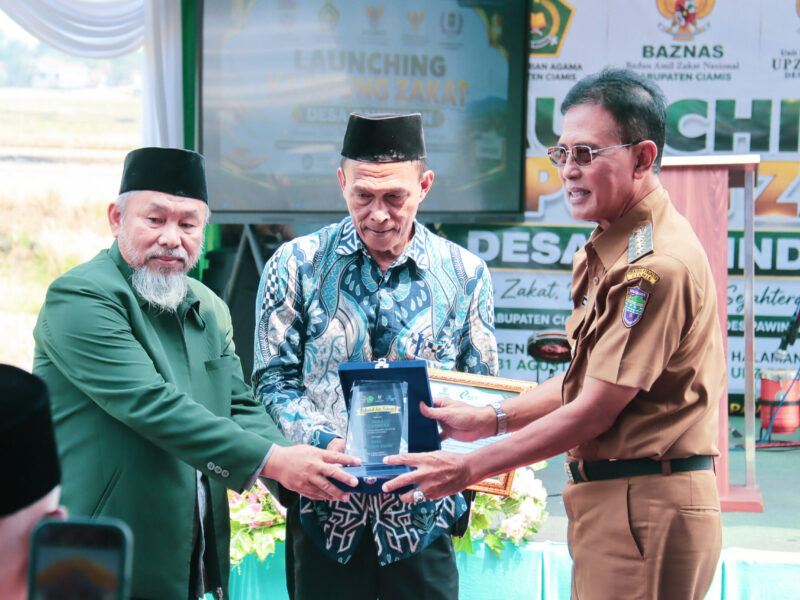 Ciamis Cetak Rekor 15 Kampung Zakat, Bupati Herdiat Resmikan Kampung Zakat Pawindan – Detiktoday.com