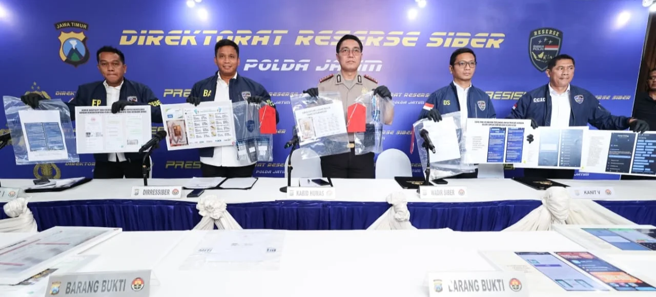 Ditressiber Polda Jatim Bongkar Sindikat Penipuan Emas Murah Online, Empat Warga Binaan Lapas Jadi Otak Kejahatan  – Detiktoday.com