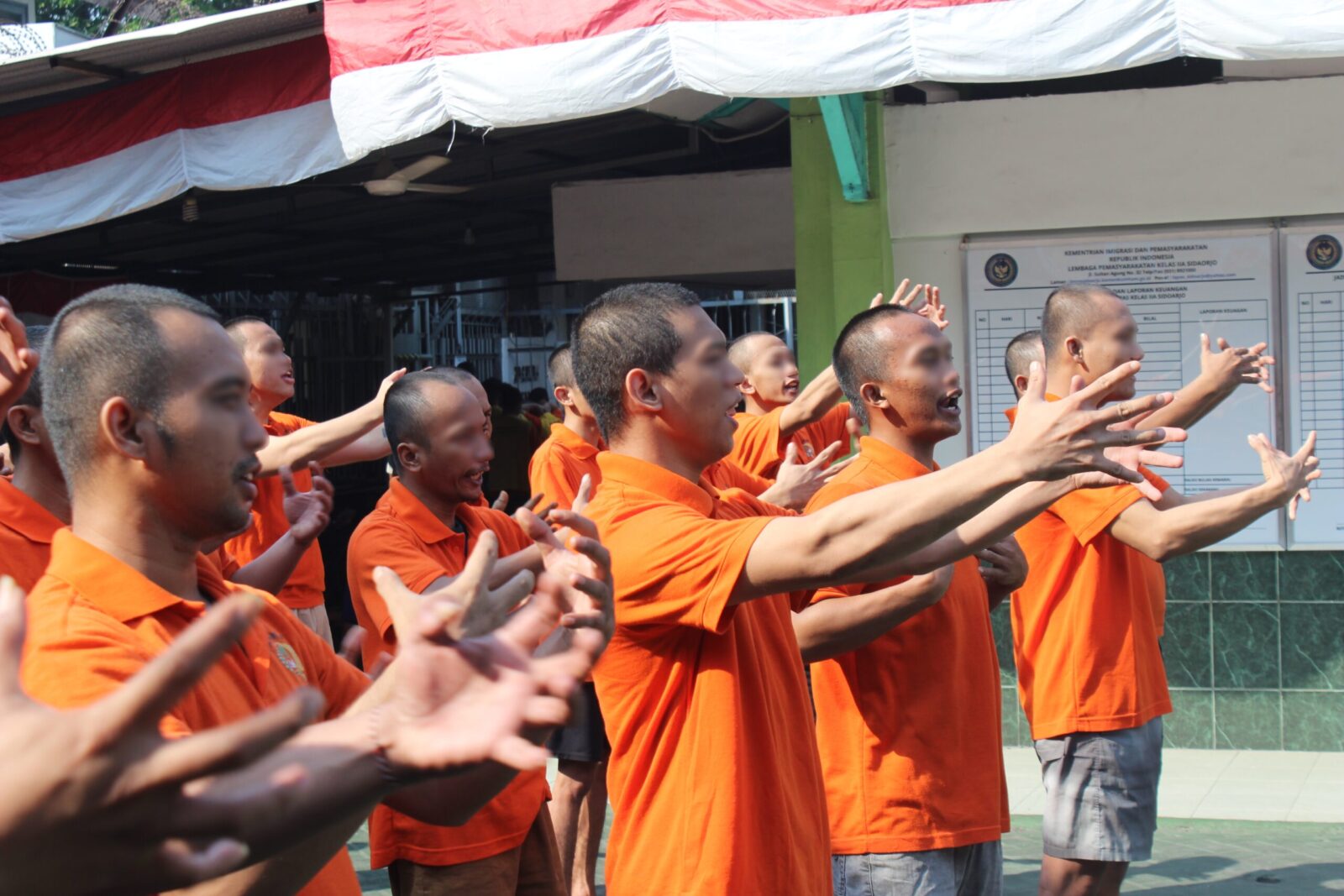 WBP Lapas Sidoarjo Ikuti Senam Pagi Rutin Jaga Kesehatan Jasmani dan kedisiplinan – Detiktoday.com
