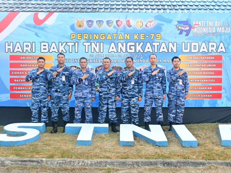 Lanud Sjamsudin Noor Tebar Manfaat di Hari Bakti ke-79 TNI AU Tahun 2026, Ribuan Warga Kalsel Nikmati Layanan Kesehatan Gratis dan Bazar UMKM Murah