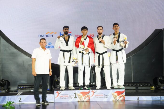 Serda Muhammad Raihan Fadhila Raih Emas pada 8th Asian Taekwondo Indonesia Open Championship 2026