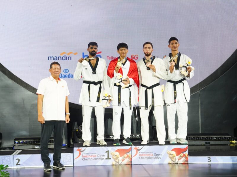 Serda Muhammad Raihan Fadhila Raih Emas pada 8th Asian Taekwondo Indonesia Open Championship 2026