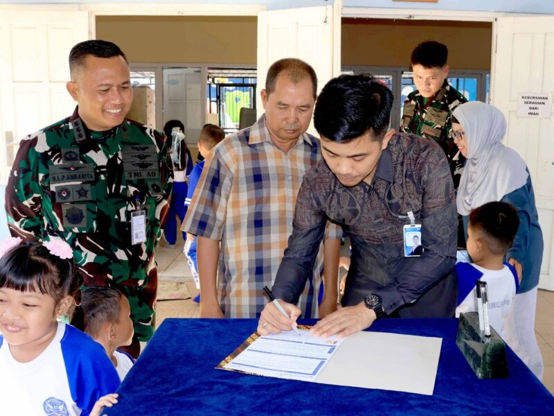 Kolaborasi Lanud Sjamsudin Noor dan BRI Wujudkan Generasi Hebat, Renovasi TK Angkasa 2 Hadirkan Harapan bagi Masa Depan Anak