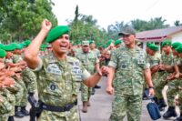Wapang TNI Tinjau Kesiapan Yonif TP di Sumatera Utara