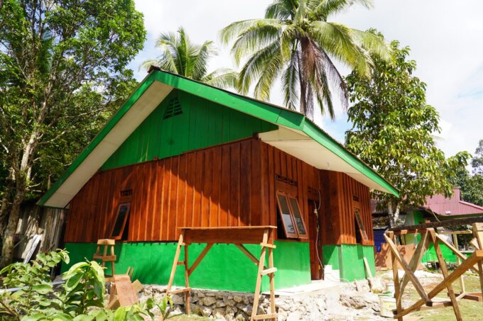 TMMD Ke-129 Bangun Rumah Kedua Type 36, Hadirkan Hunian Layak bagi Warga Kampung Sesor