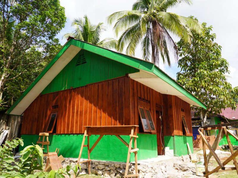 TMMD Ke-129 Bangun Rumah Kedua Type 36, Hadirkan Hunian Layak bagi Warga Kampung Sesor