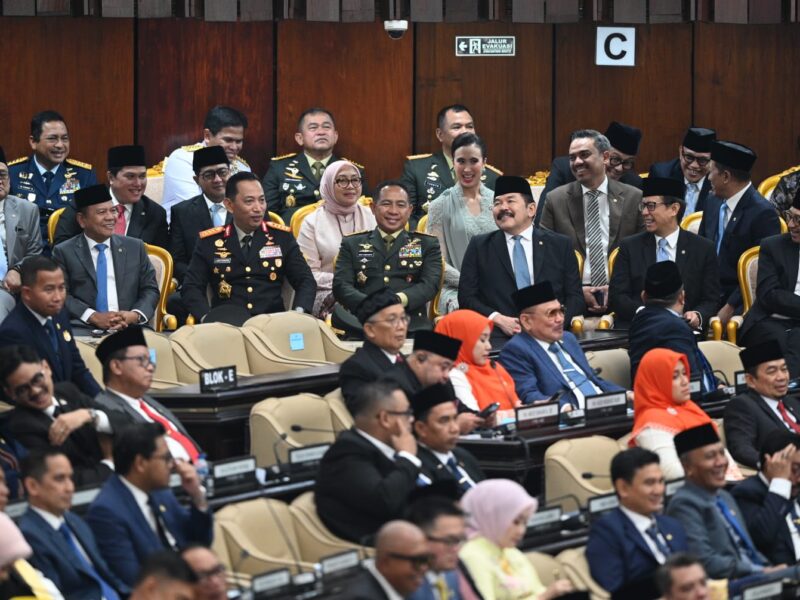 Panglima TNI Hadiri Pidato Kenegaraan Presiden RI pada Sidang Tahunan MPR RI Tahun 2026