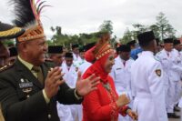 Upacara HUT ke-81 RI di Yahukimo Berlangsung Khidmat, Bupati Didimus Yahuli Pimpin Langsung