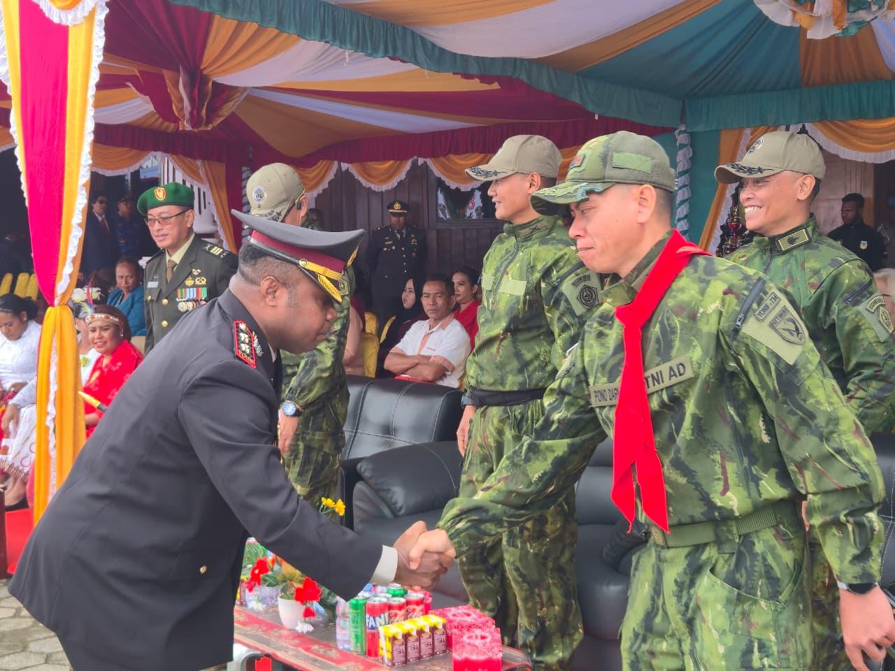 Pegunungan Bintang Gelar Upacara HUT ke-81 RI, 600 Peserta Ikuti Pengibaran di Oksibil