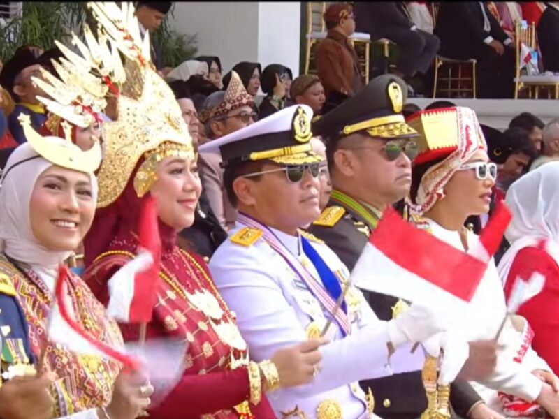 Panglima TNI Hadiri Upacara Peringatan Detik-Detik Proklamasi di Istana Merdeka