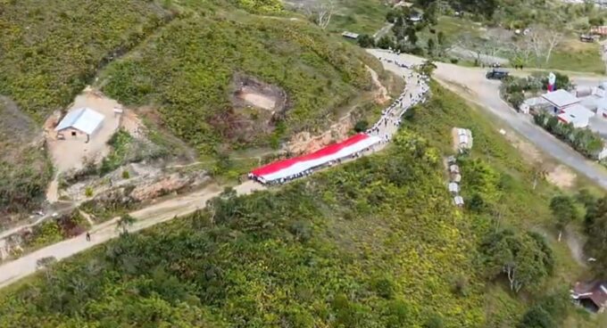 Kodim 1714/Puncak Jaya, Polri dan Pemda Sinergitas Kawal Penuh Upacara HUT RI Ke-81 di Puncak Jaya